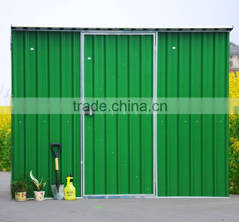 Cheap garden tool house with metal material