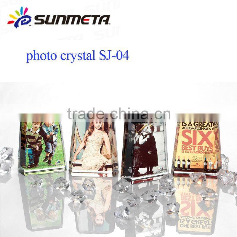 blanks crystal photo crystal china supplier Hexagonal square