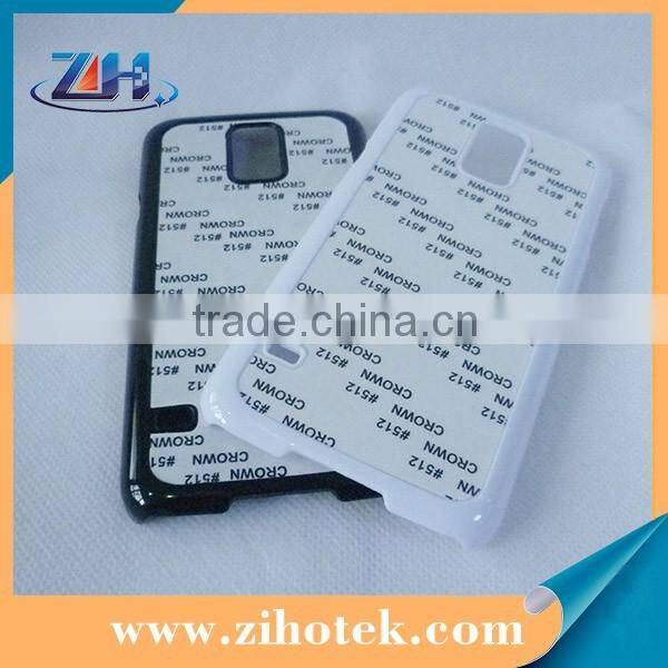 High Quality sublimation cell phone case for Samsung Galaxy S5 with metal insert