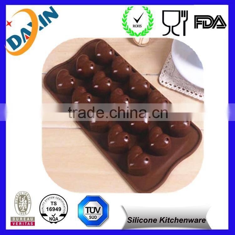 Hot selling multi-purpose silicone ice cream mold/chocolate molds
