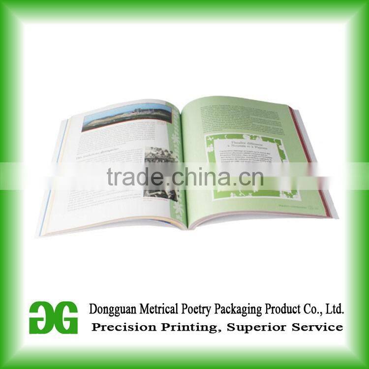 customized A4 size prefect binding magazine printing