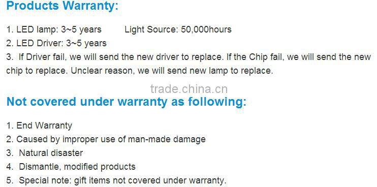 Super Bright lustres de cristal 300W LED High Bay light