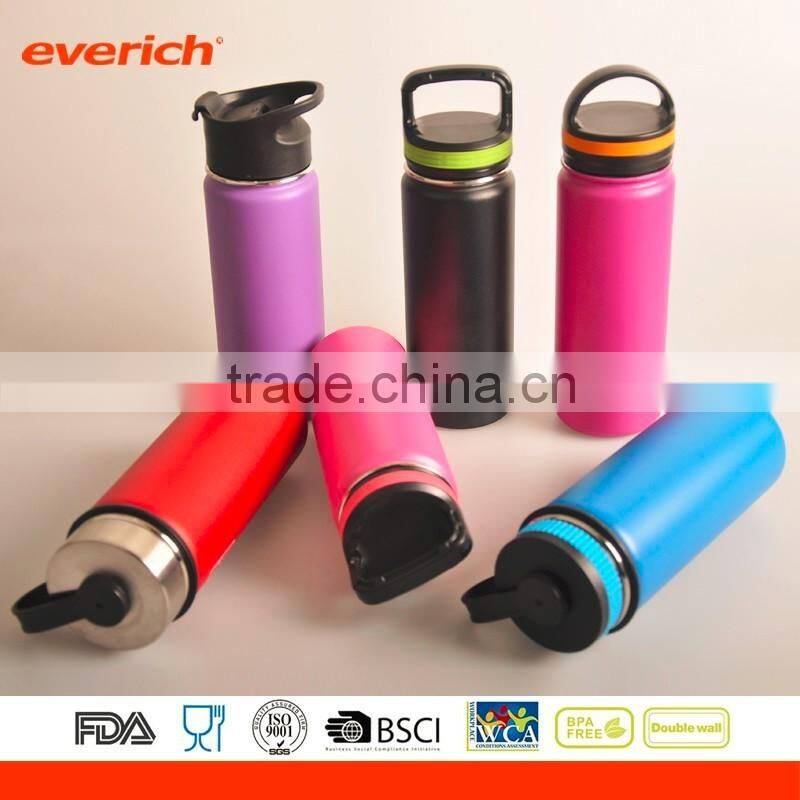 New Design Double Wall 40oz Insulated Wide Mouth Stainless Steel Water Bottle Quality Assured