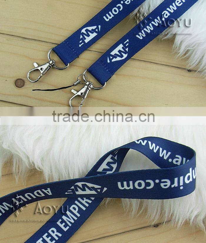 double clip double sided lanyard
