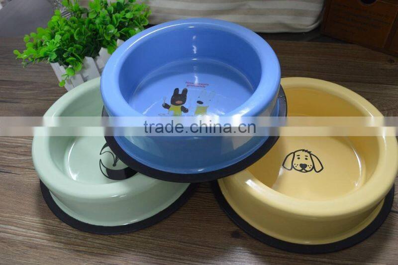 1022 Enamel big dog pot,ceramic pot