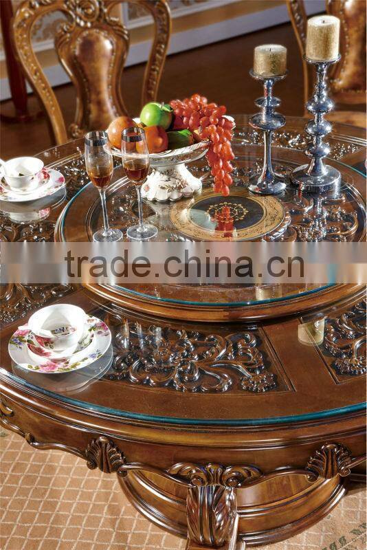 traditional wood carved dining set,antique wooden dining room