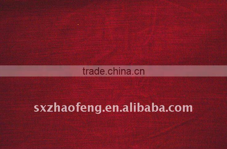 woven slub cotton velvet fabric