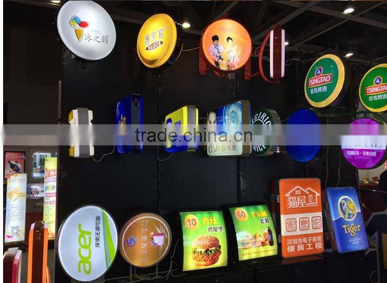 Commercial advertising single side/double sided LED light box