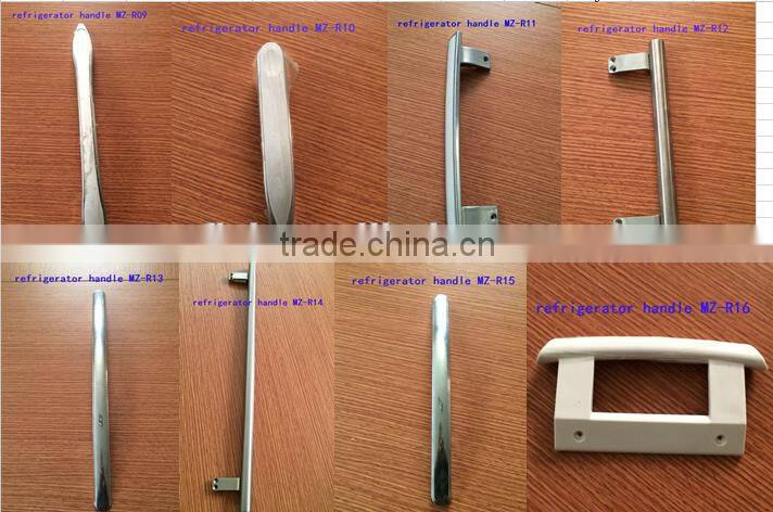 Freezer door handle freezer door handle with lock plastic factory cheap abs deep freezer knob with lock and key abs white cabine