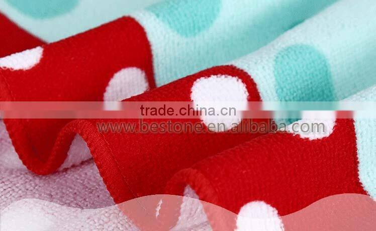 Custom Microfiber beach/bath/gym/travel Towel