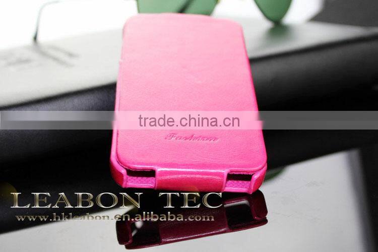 2014 New Arrival Flip leather flip case for iphone 4 4s