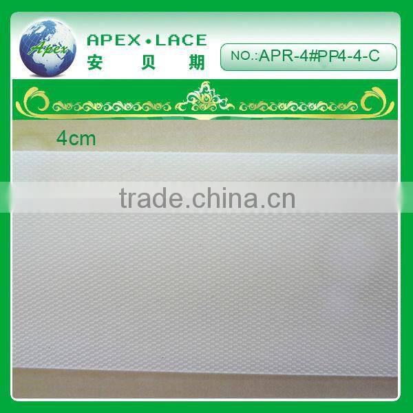 APR-4#PP4-4 hot sale nylon white hook and loop cable tie guangzhou