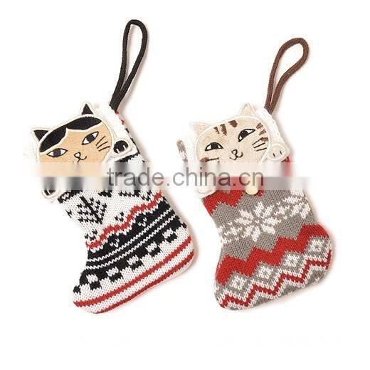 Custom desing coin purse 100% acrylic material knitted latest design ladies purse