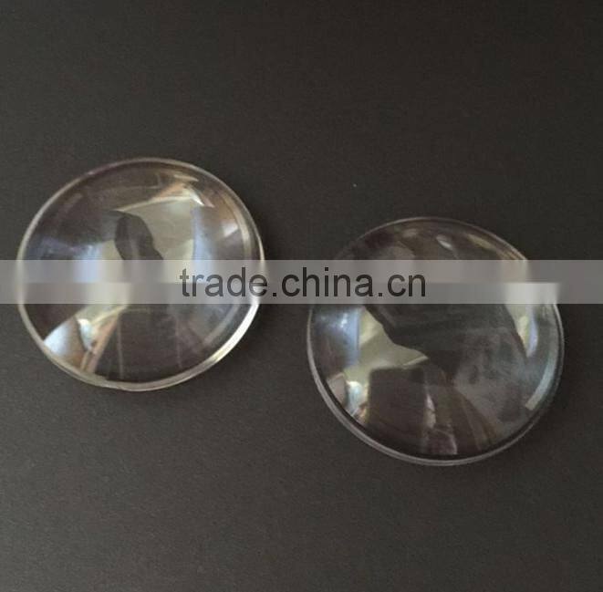 High quality optical acrylic google cardboard biconvex lens 37mm diameter