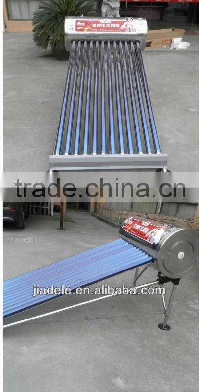 non-pressurized solar water heater