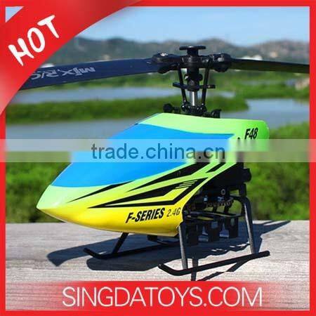 New Arriving!F4 2.4G 3CH Alloy Single Blade RC Helicopter Syma