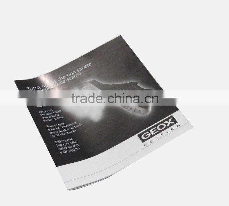 art paper poster paper flyers for shoes