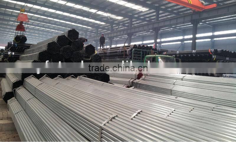 pre galvanized hollow section steel pipe tianjin company