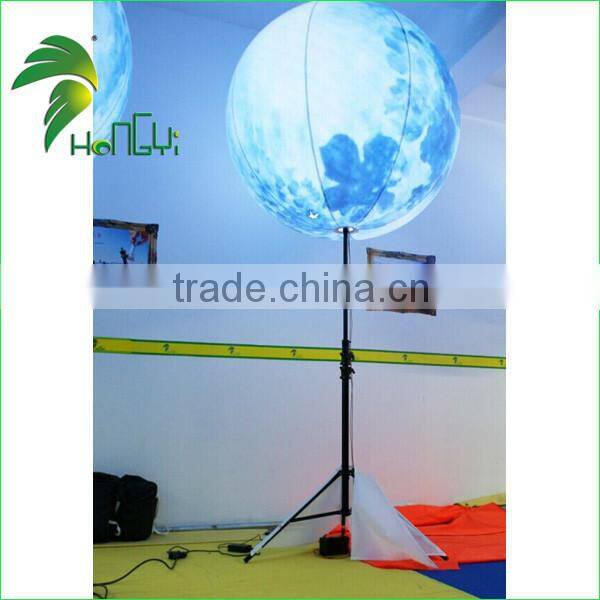 Customized PVC Inflatable Standing Tripod Lighting Ball / Inflatable Ball With LED Light / Inflatable Light
