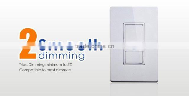 UL Energy Star approved 5 in. and 6 in. 2700k white led recessed trim rotatable downlight