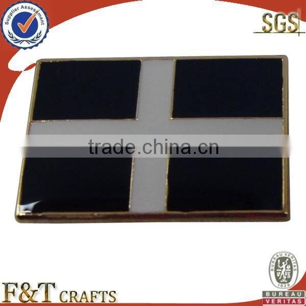 Nation Footable team badge flag pin