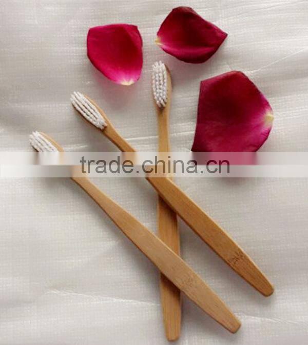 High quality hotel bamboo toothburshes with case
