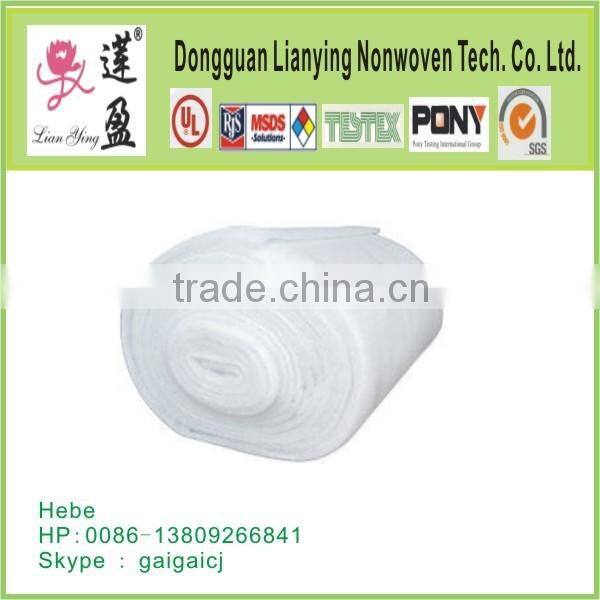 Oeko Tex100 standard microfiber wadding material use for outdoor garments