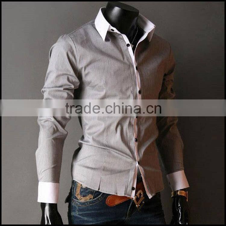 New Design Men Casual Shirts Latest Fashion Men Casual Shirts for mens shirt with 100%cotton
