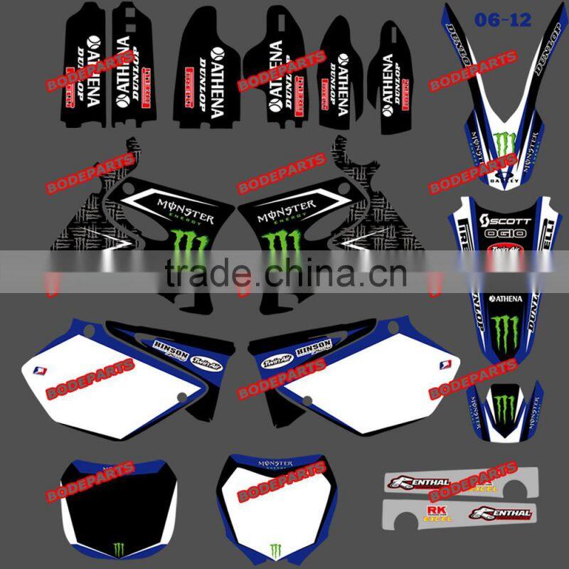 2014 new rockstar 3M sticker/ grahic pit bike parts &dirt bike parts&mini moto parts for yamaha motorcylce (DST-0003)