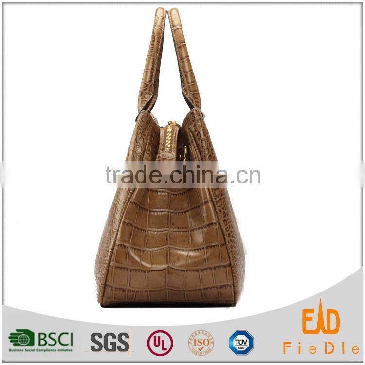 N1038B-A2374 2015 hot stylish bag croc leather handbag European Tote Bag