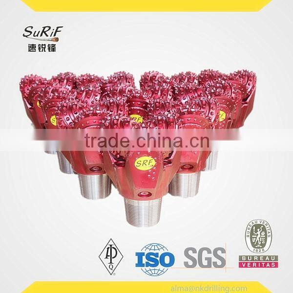 high quality tungsten carbide tricone rock bit for well drilling from china