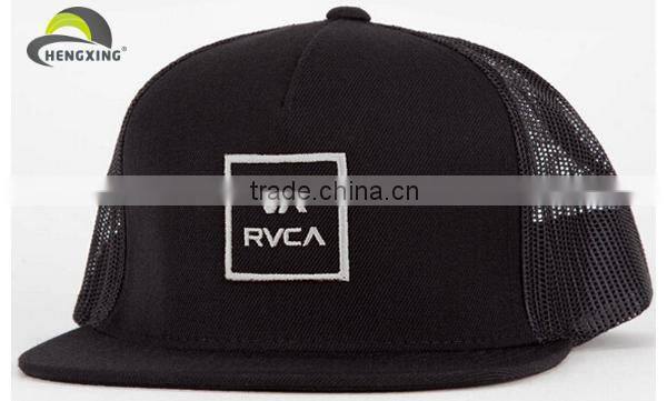 Custom embroidery patch trucker cap denim hat