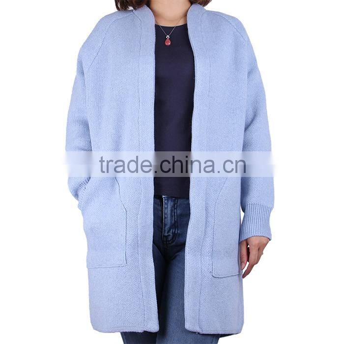 2015 autumn winter fashion Women long sleeve Knitted Sweater Cardigans ,outerwear ,knitwear