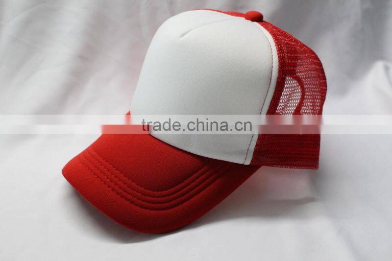 Sample free wholesale trucker caps no MOQ with different color matching