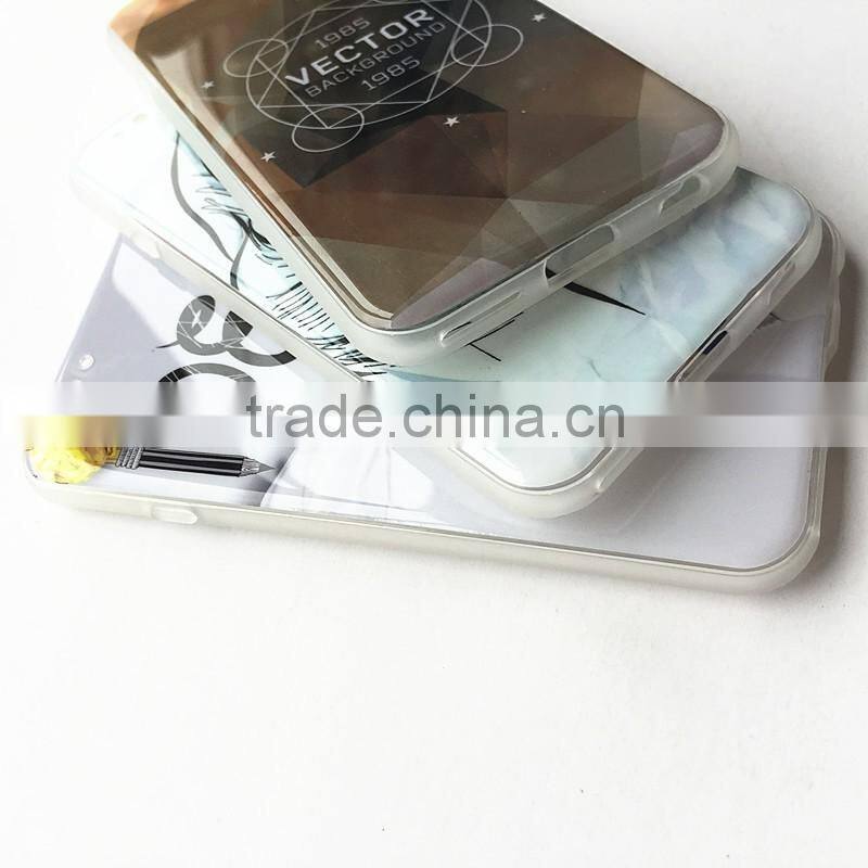 New product double sided clear case for iphone 6, blank case for iphone 6