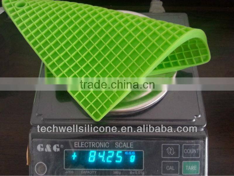 Stylish hot sale silicone waffle pot holders