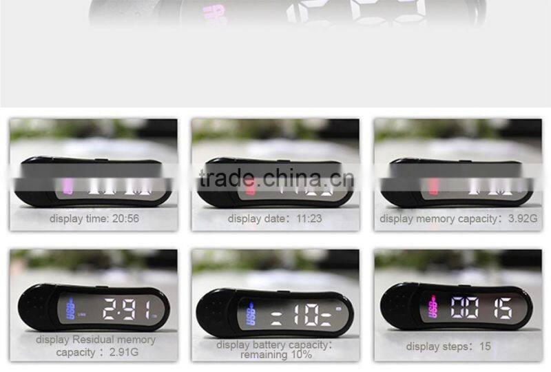 promotional gifts pen flash drive super fashion electronic pedometer LED display.