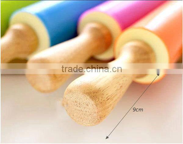 Food Safety Colorful Wholesale Hot Products Silicone Rubber Rolling Pin