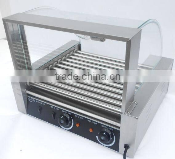 CE automatic sausage roller grill machine
