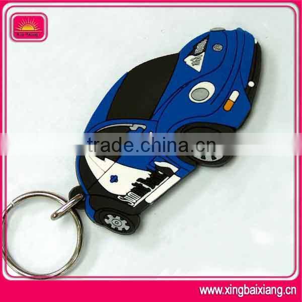 Hot selling custom pvc rubber keychain