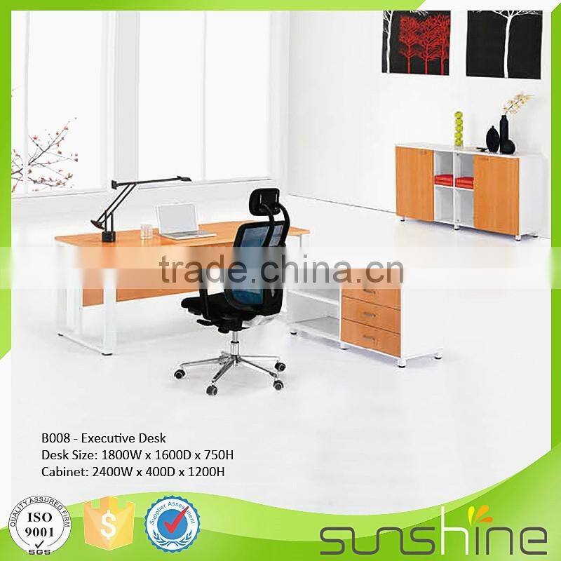 2016 BA-MED05 Best Selling Top Quality Office Furniture/Division Head Office-Middle Executive Desk