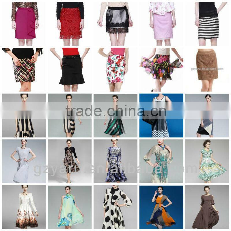 Fashionable stripe pencil woman trousers