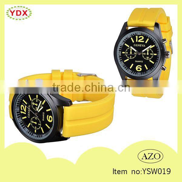 China factory supply waterproof portable hot sell silicon watch