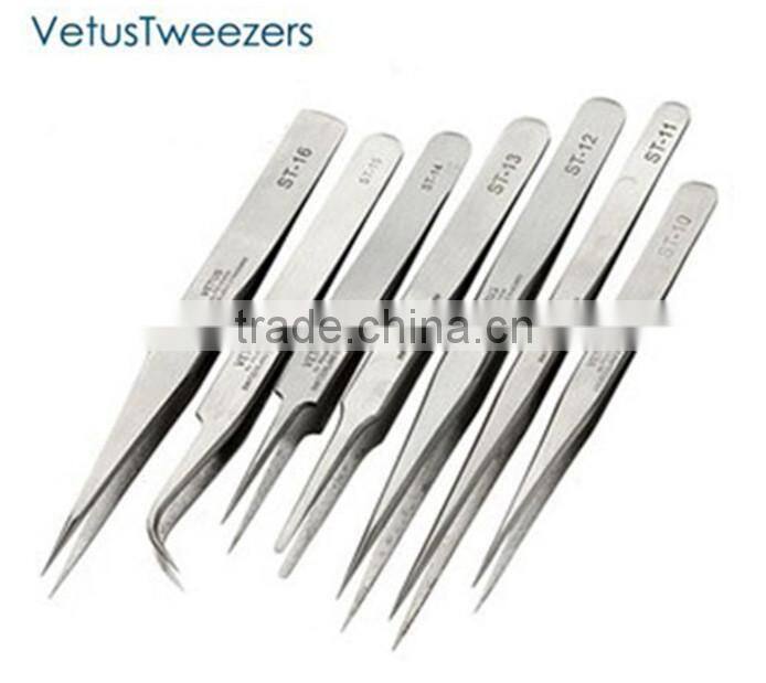 Vetus ST Stainless Steel Material Eyelash Extension Tweezers