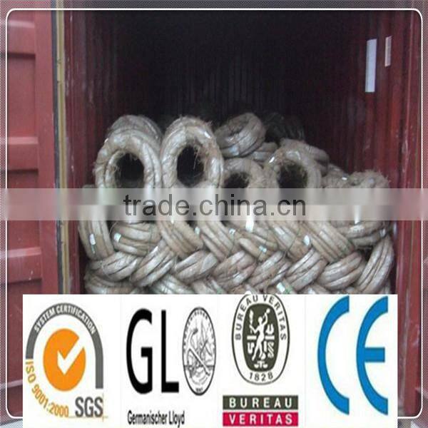 Hot dipped galvanized steel wire Q195 Q235