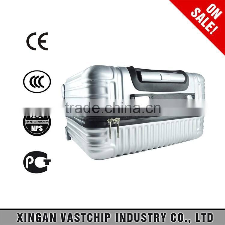 Boarding luggage, High Quality Fashion 16" PC hard Trolley Luggage