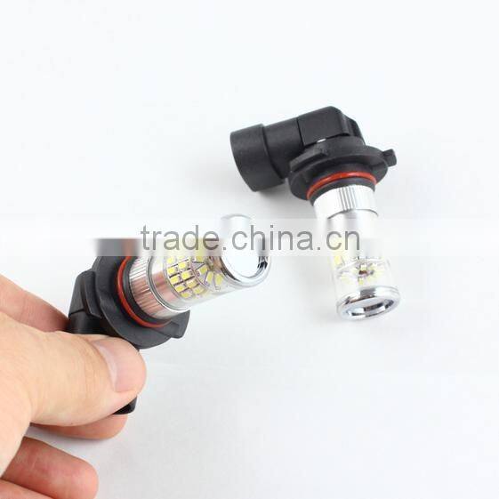 DC 12V white color led fog light 9005 48SMD 3014 LED Backup Reverse signal 9005 9006 Turn Light Bulb 9005 car fog lamp