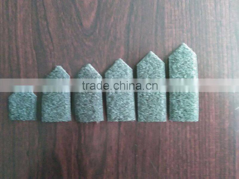 ultrasonic ribbon cutting machine for V shape, round shape, T shape