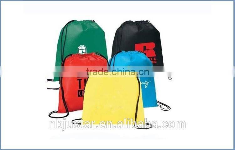 80g Nonwoven Fabric Wholesales Cheap Drawstring Promotional Gift Bags