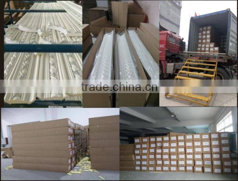 HG6033 polyurethane decorative moulding/pu skirting moulding